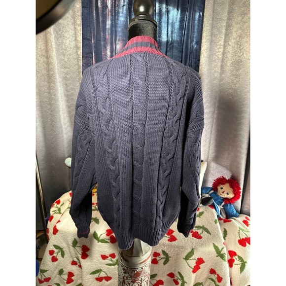 Vintage Bass Cable Knit Sweater - Picture 3 of 4